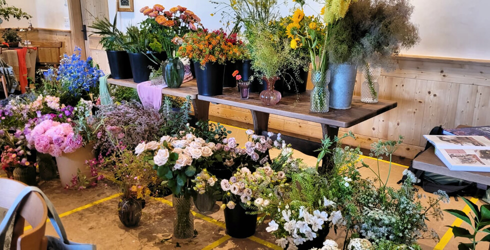 Blumen-Workshop in den Bergen... 4 Tage für Sie, Ihre Liebe zu Blumen, für Ihre Kreativität!
