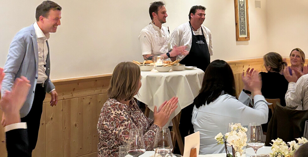 Ein gelungenes Wein-Dinner im MAISON HORNBERG!