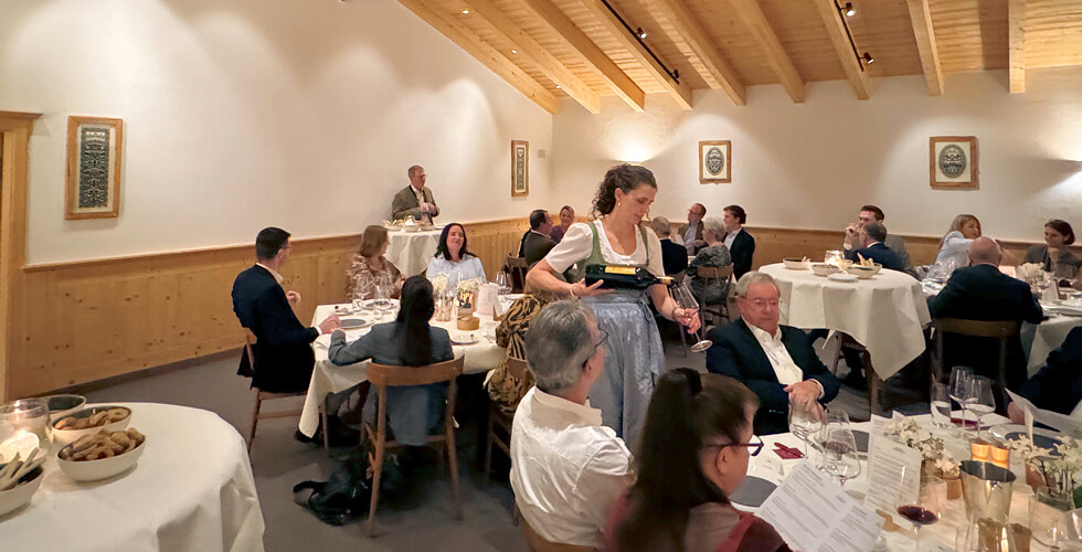 Ein gelungenes Wein-Dinner im MAISON HORNBERG!