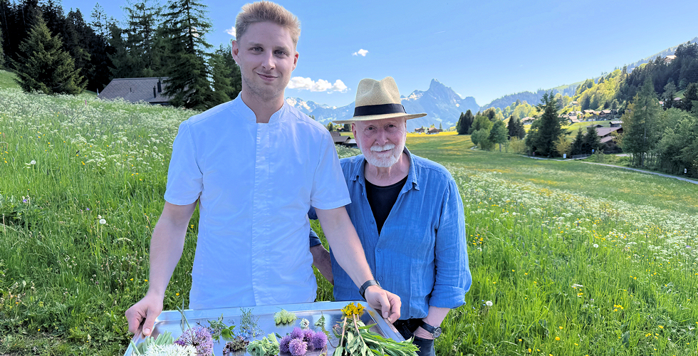 Noch mehr Natur in unserer Küche, dank Sous-Chef Martin Posch und Bert Inäbnit