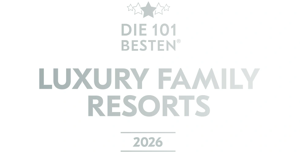 Logo der 101 besten Hotels der Schweiz in der Kategorie Luxury Family Resorts 2026