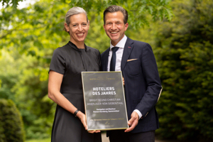 Brigitte und Christian mit Auszeichnung